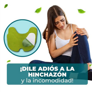 5 x 10 unidades de Parches para el dolor de rodillas + Guía de ejercicios en Casa para Fortalecer Rodilla