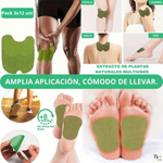 5 x 10 unidades de Parches para el dolor de rodillas + Guía de ejercicios en Casa para Fortalecer Rodilla