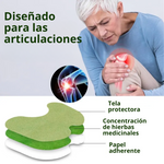 5 x 10 unidades de Parches para el dolor de rodillas + Guía de ejercicios en Casa para Fortalecer Rodilla